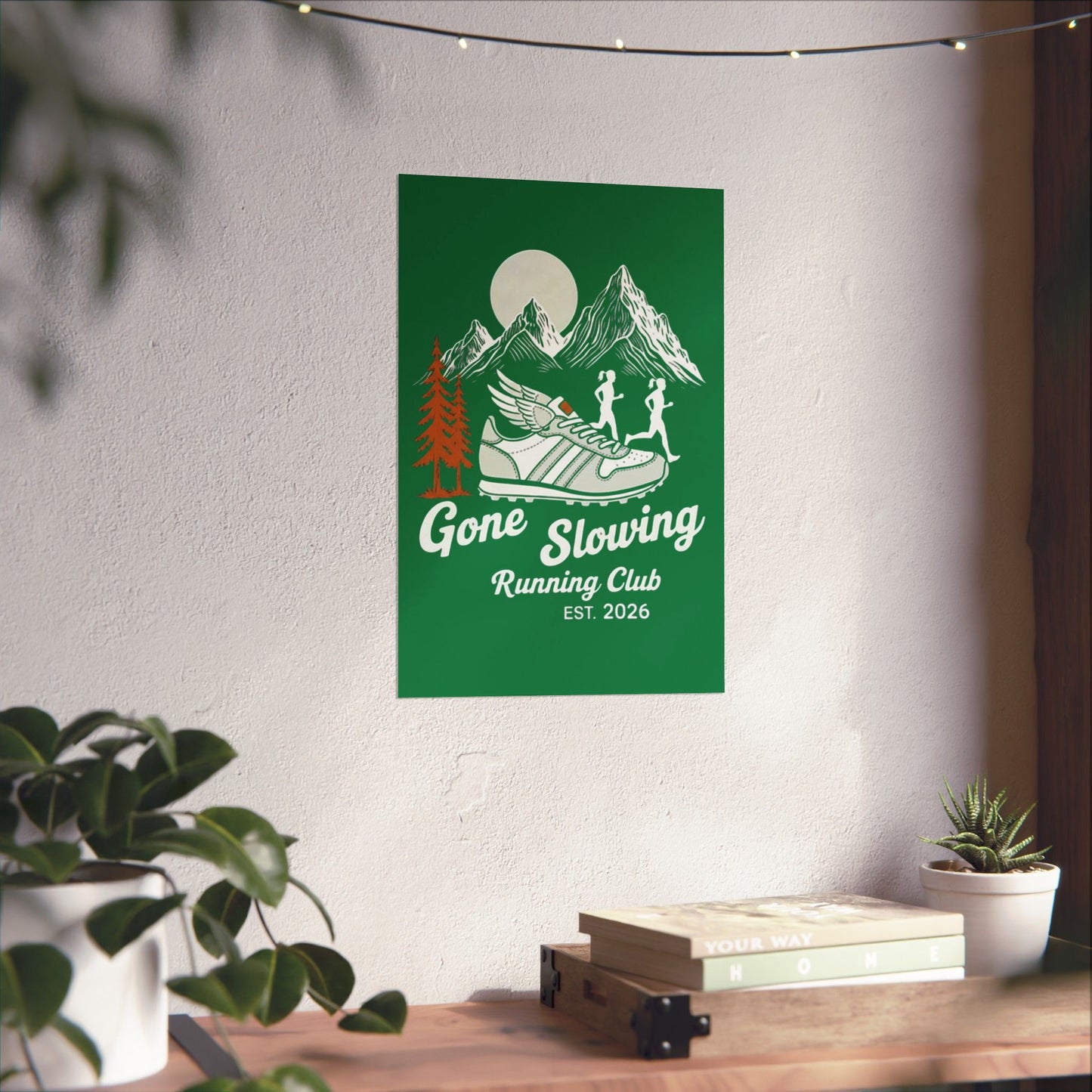 Poster - Slow Running Club gifts