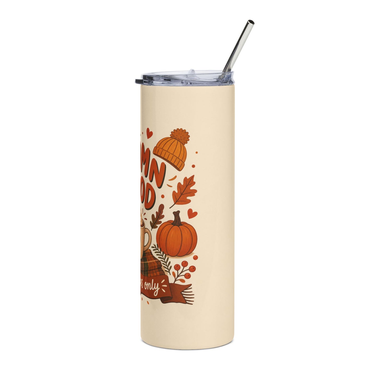 Cute Autumn Aesthetic tumbler Design for Fall Lovers and Cozy Season