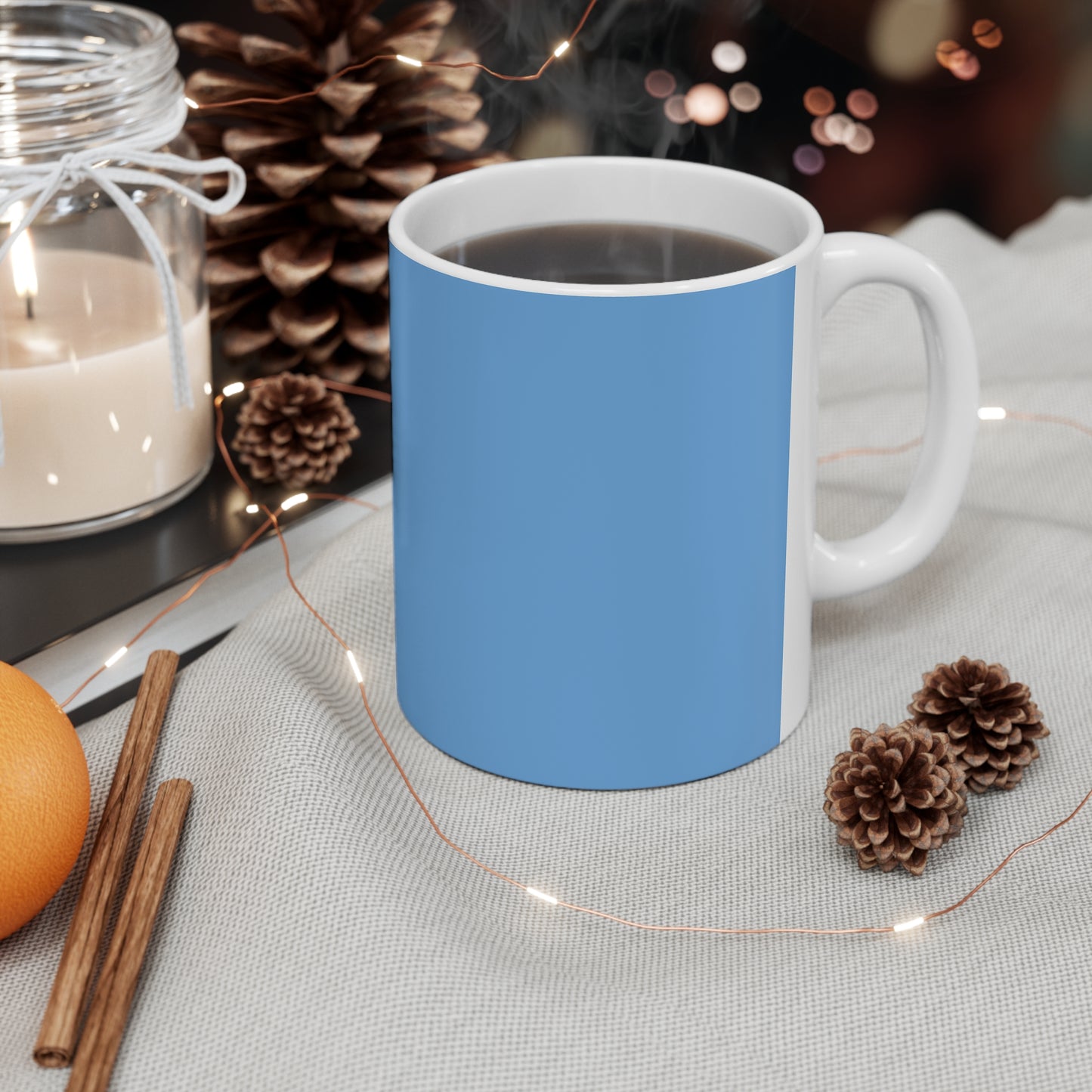 Coffee mug - The winter full moon skater