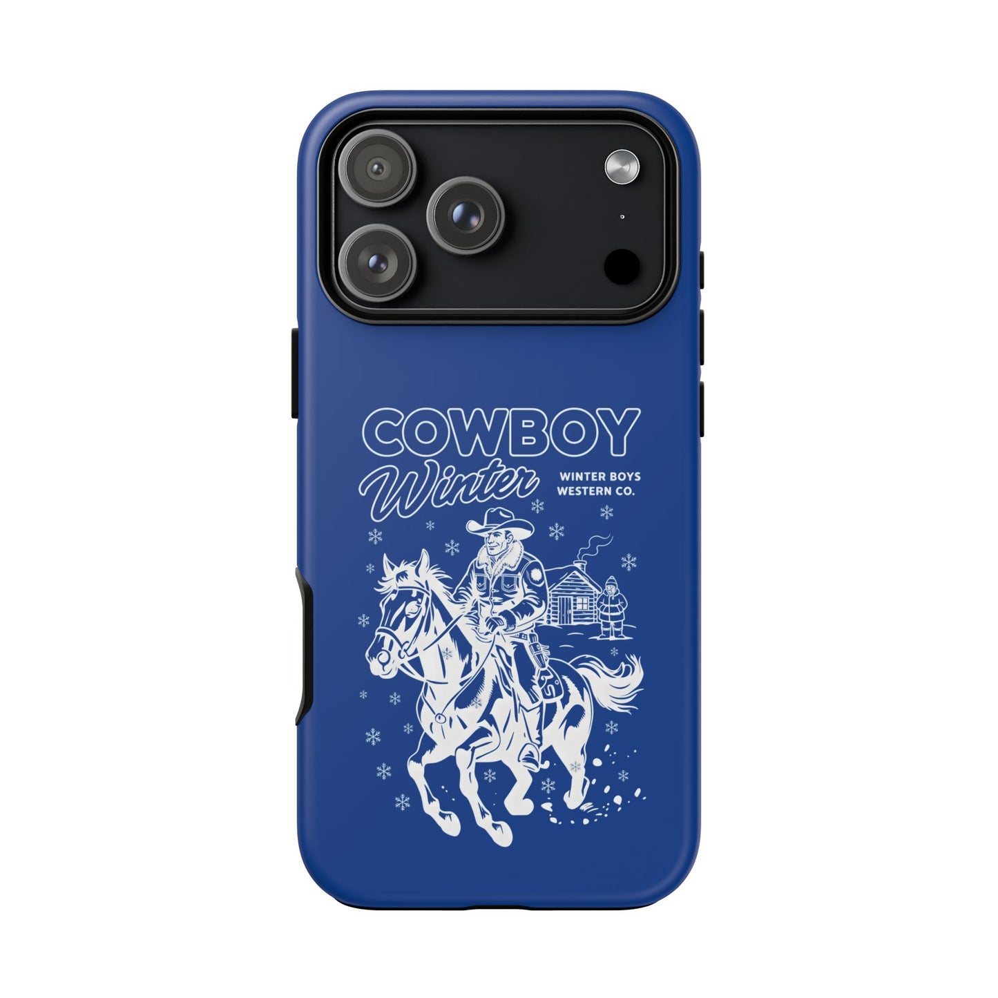Though phone case - cowboy's Winter authentic