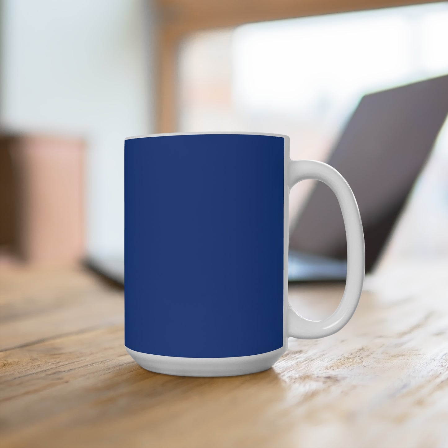 15 oz coffee mug - cowboy's Winter authentic