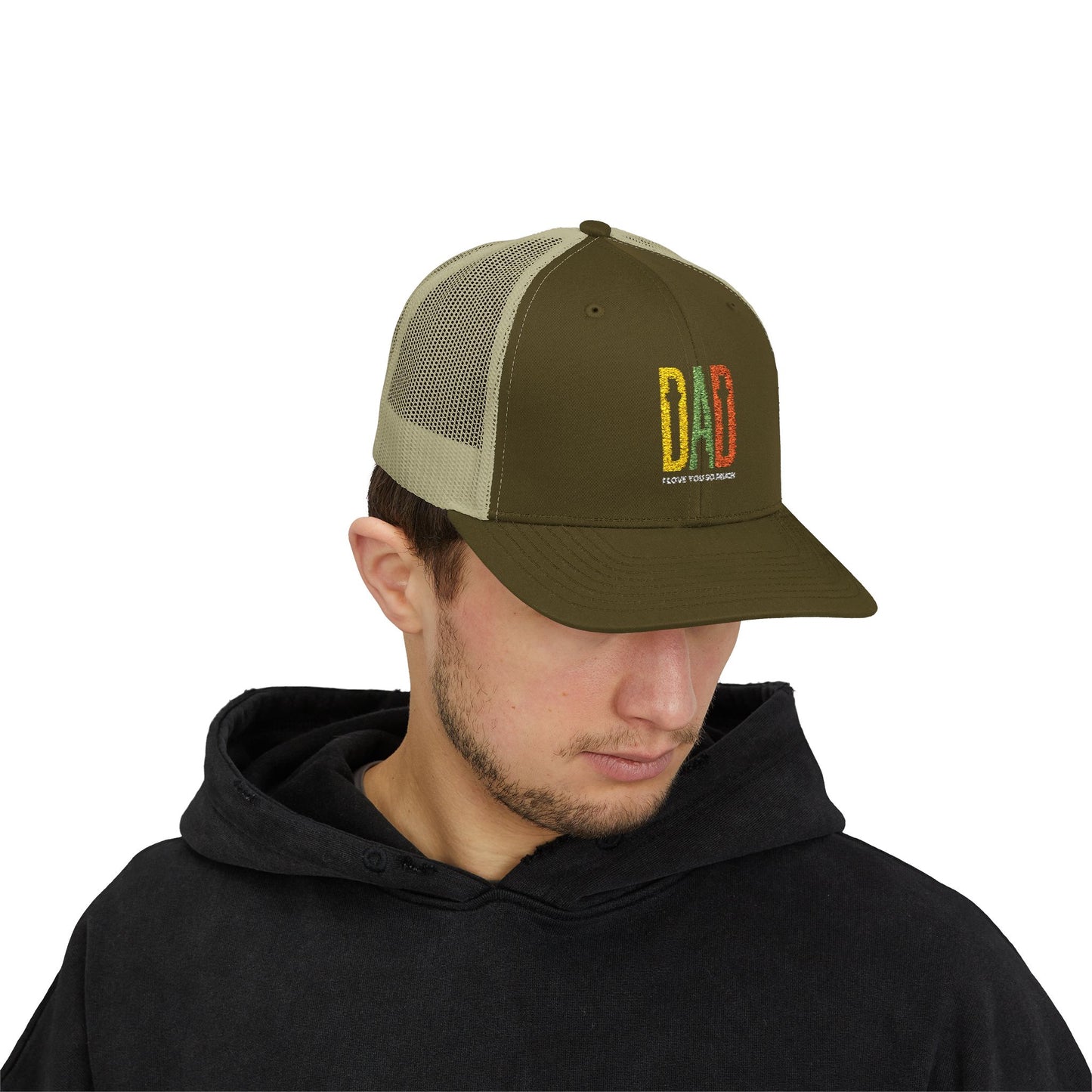 Dad Trucker Cap – Retro Minimalist Dad Gift Design