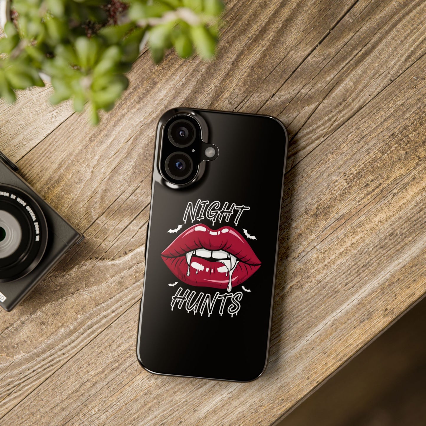 Phone Case — Vampire Lips Night Hunts Graphic