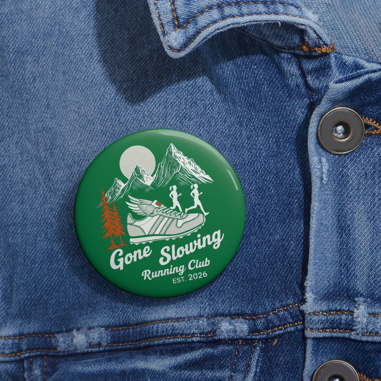 Pin - Slow Running Club gifts