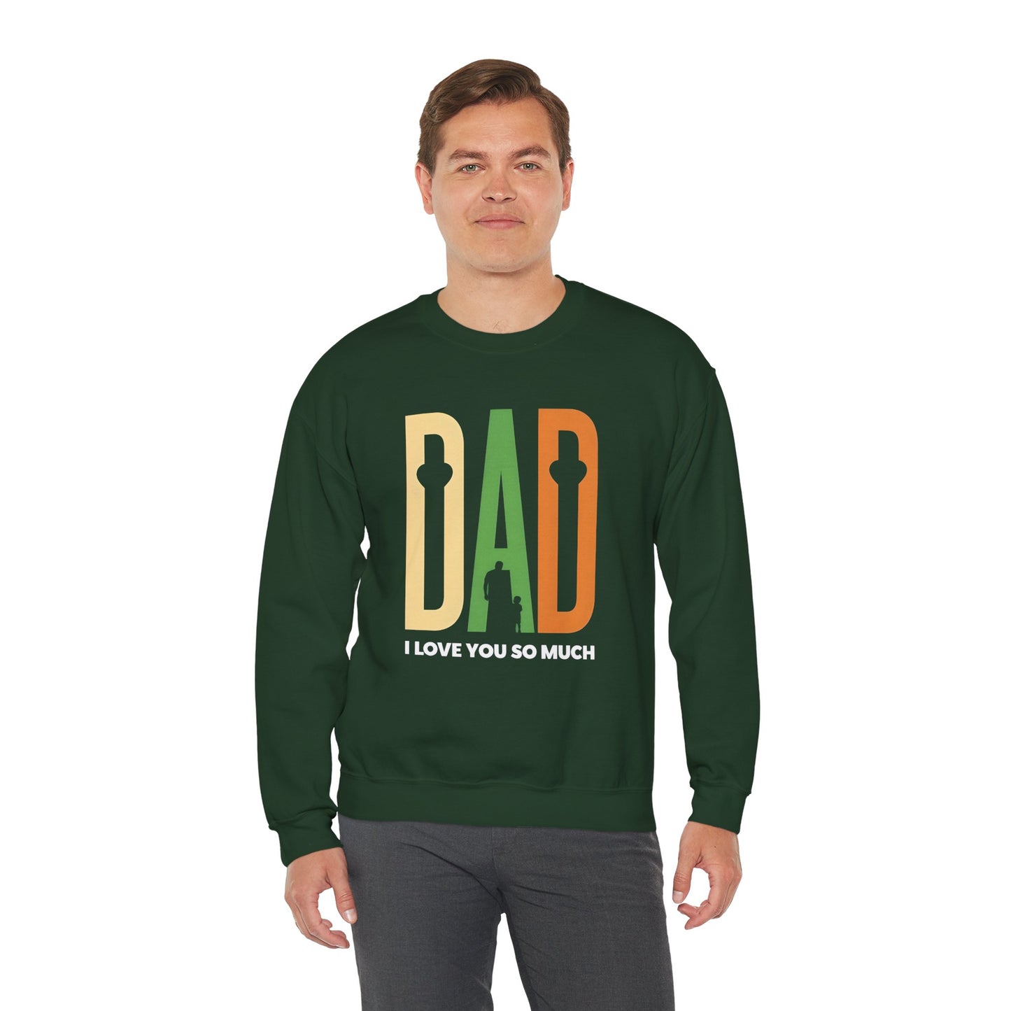 Sweatshirt - Retro Minimalist Dad Gift Design