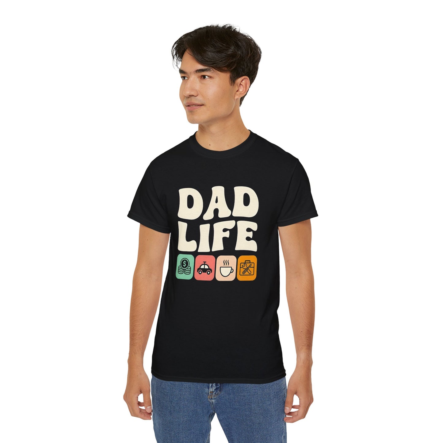 T-shirt - Retro Dad Life Graphic