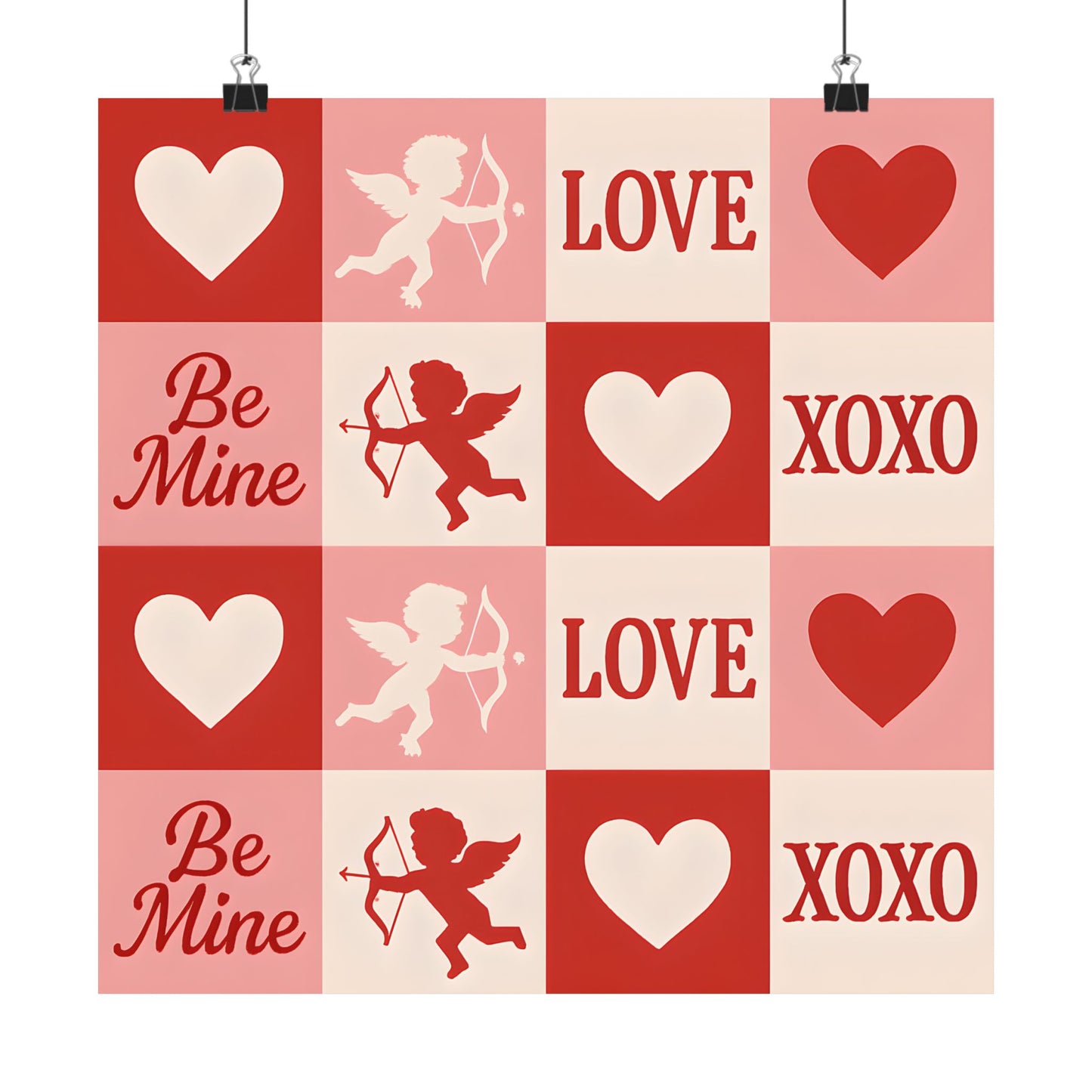Poster - cupid's love pattern