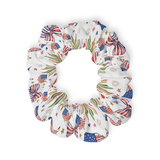Scrunchie - USA maps and bows