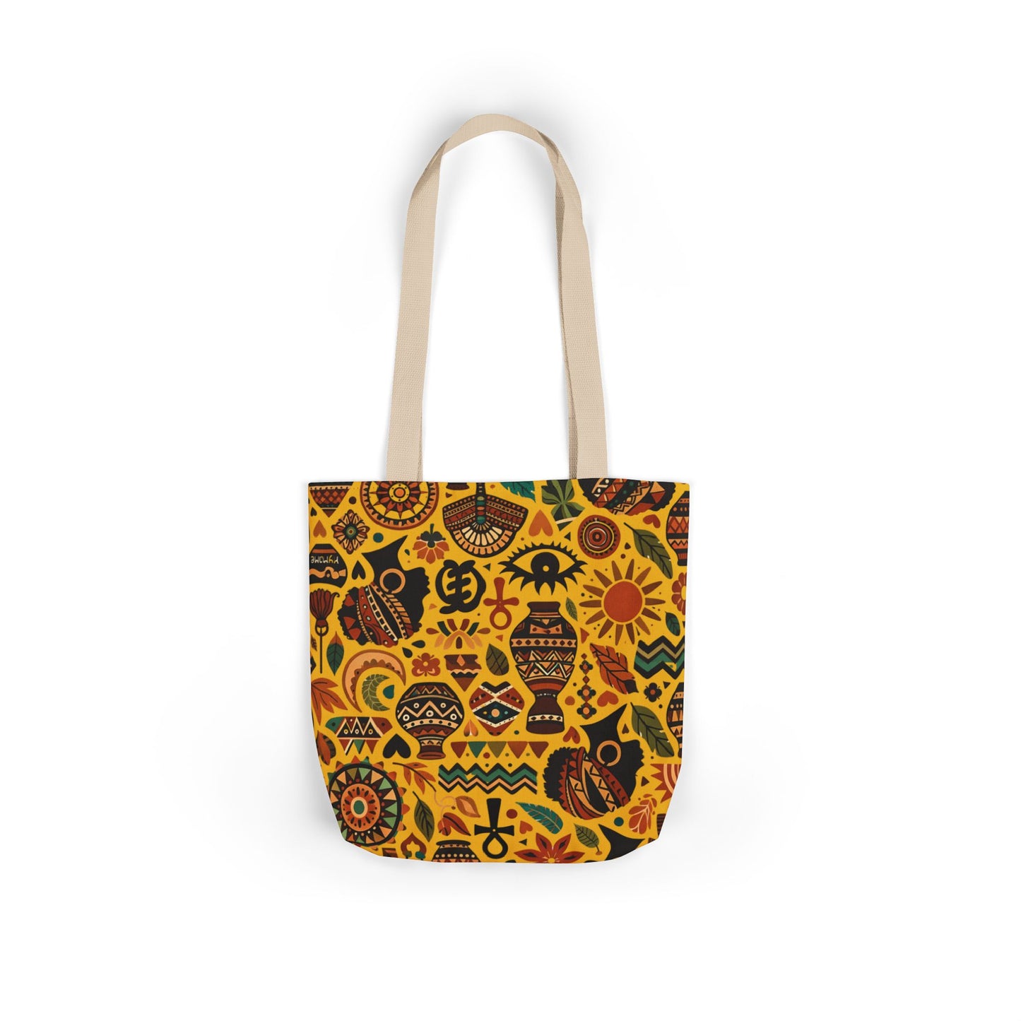 Tote bag - Boho Afrocentric Tribal Illustration Pattern