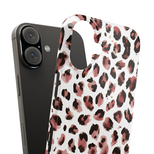 Slim phone case - the tiger skin of soft girl