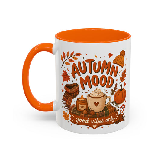 Cute Autumn Aesthetic coffee Mug Design for Fall Lovers and Cozy Season