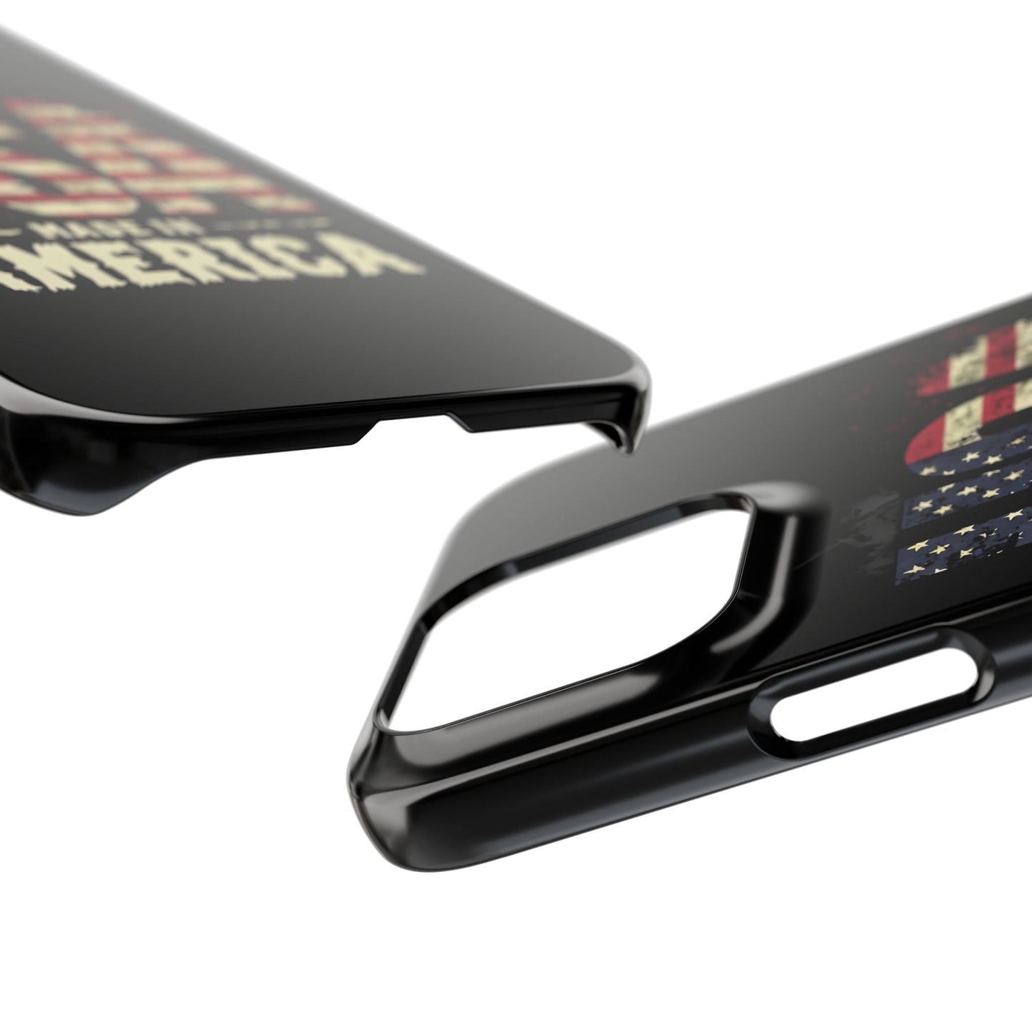 Iphone slim case - vintage made in USA