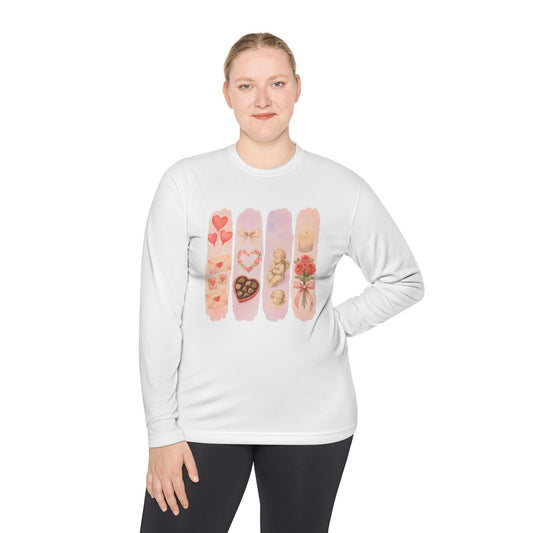 Long Sleeve Tee — valentine collage aesthetic