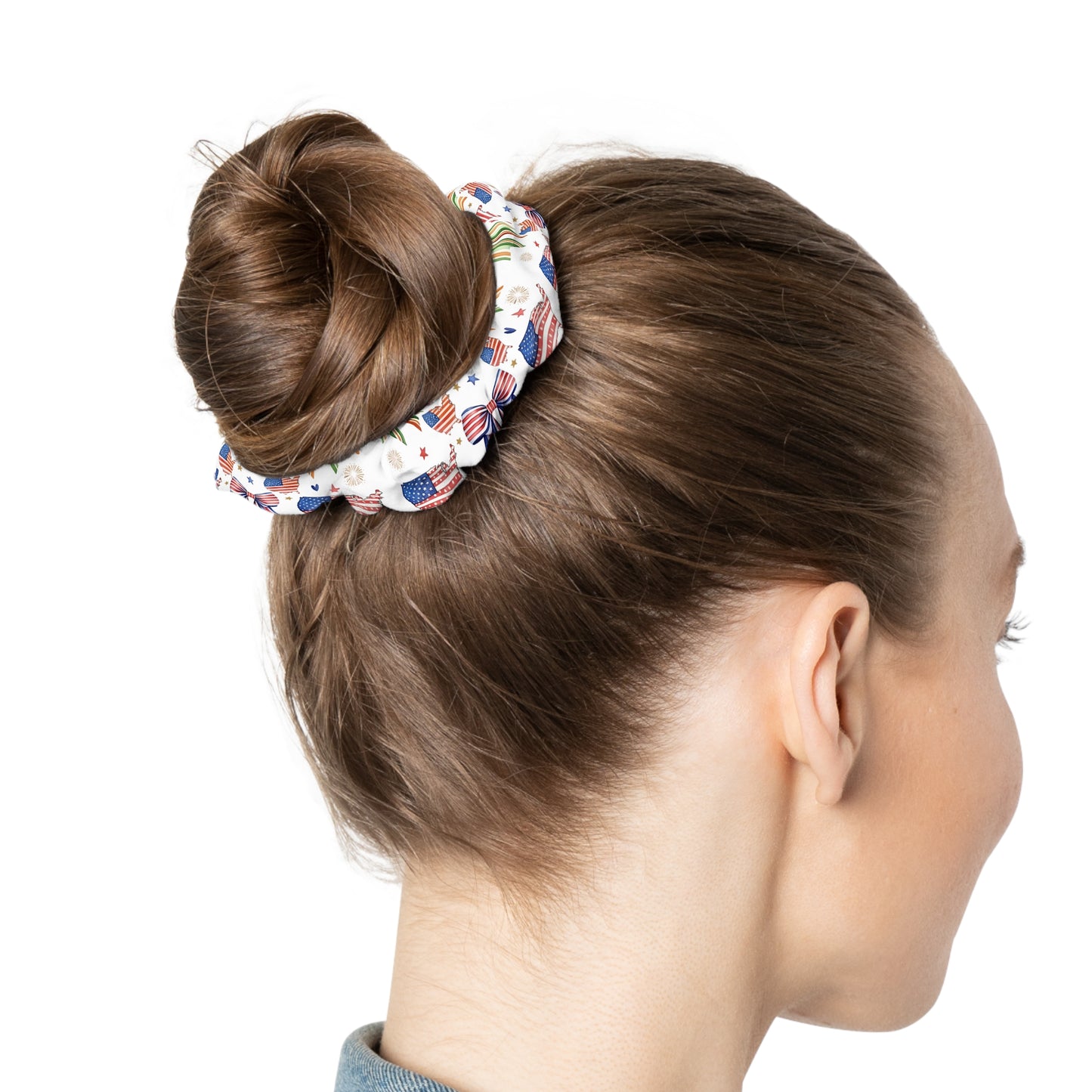 Scrunchie - USA maps and bows