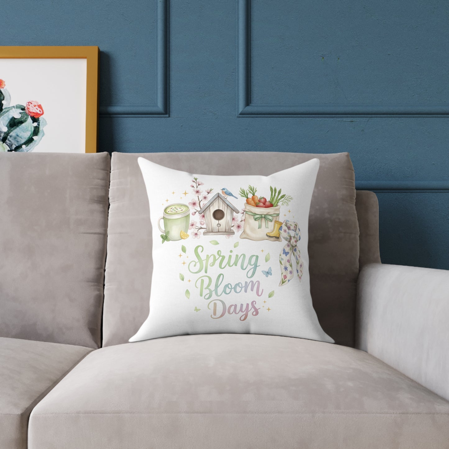 throw pillow - spring cottage aesthetics