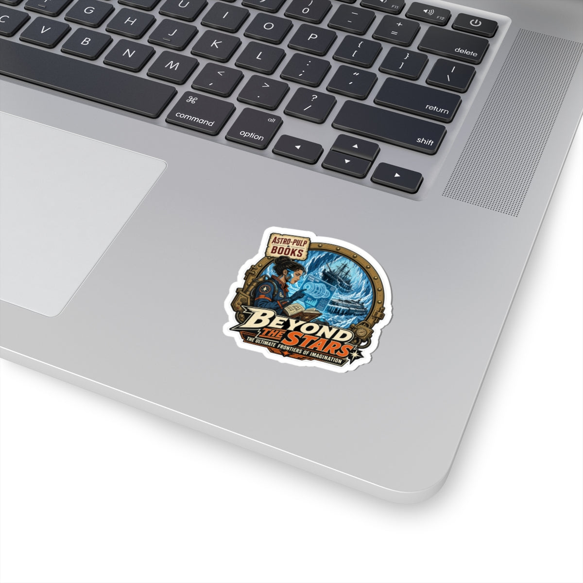 How to style a dark academia and retro futurism sticker collection- kiss cut sticker