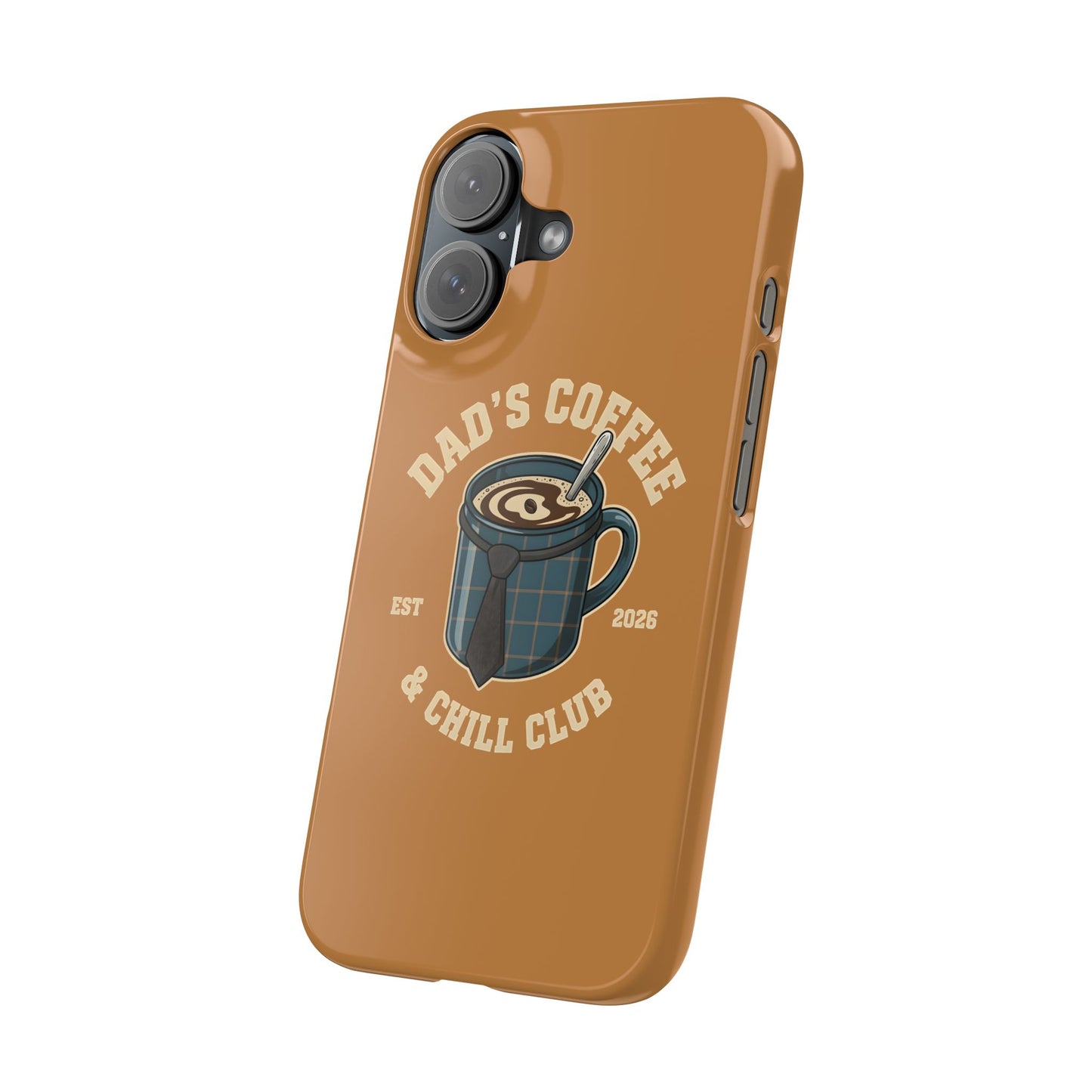 iphone 16 slim case - 2026 Father’s Day Coffee Logo