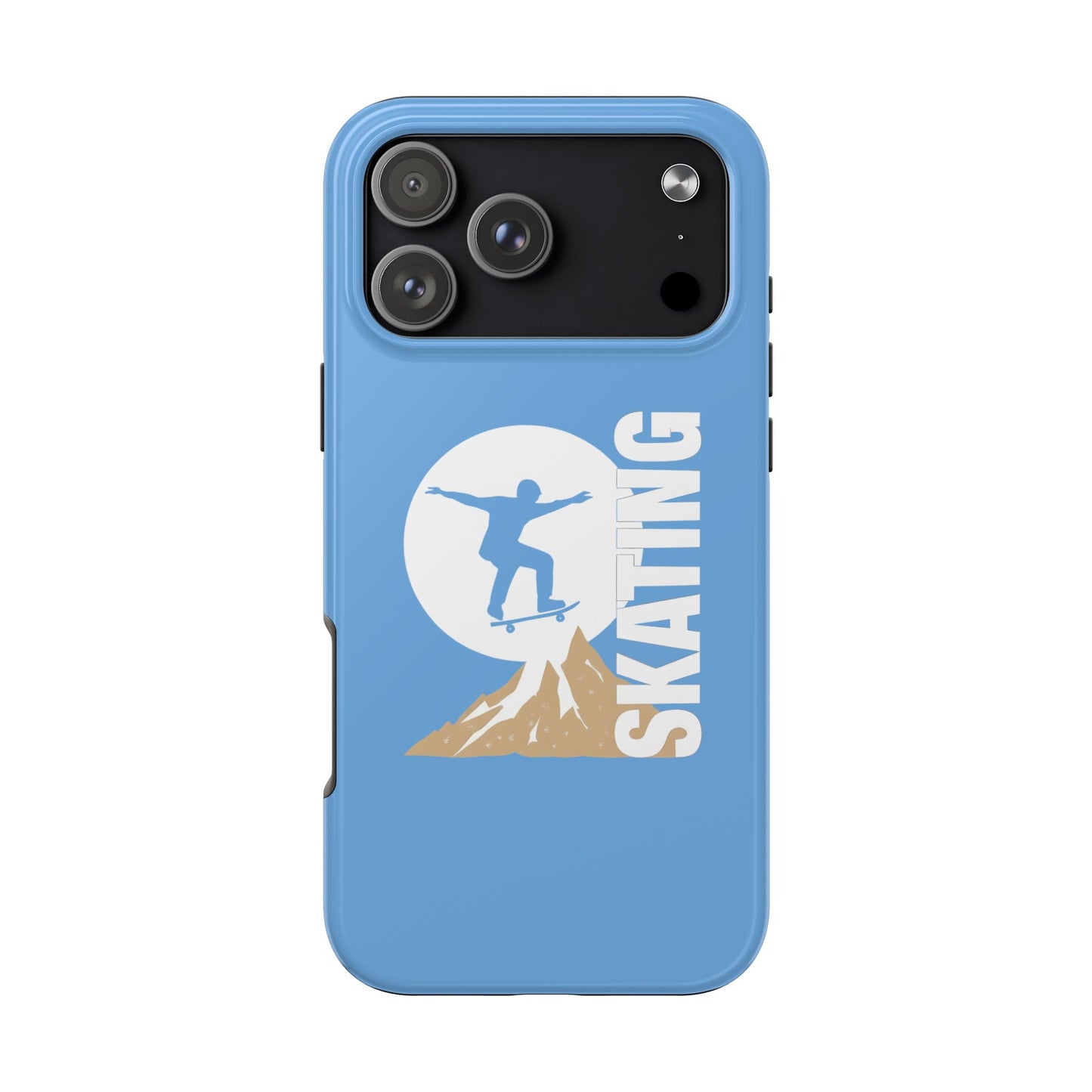 Tough phone case - the winter full moon skater