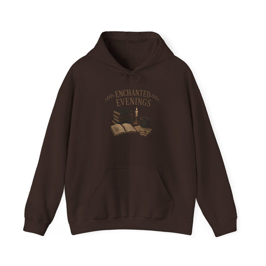 the Best hoodie Gift for a Dark Academia Book Lover-Enchanted Evenings Edition