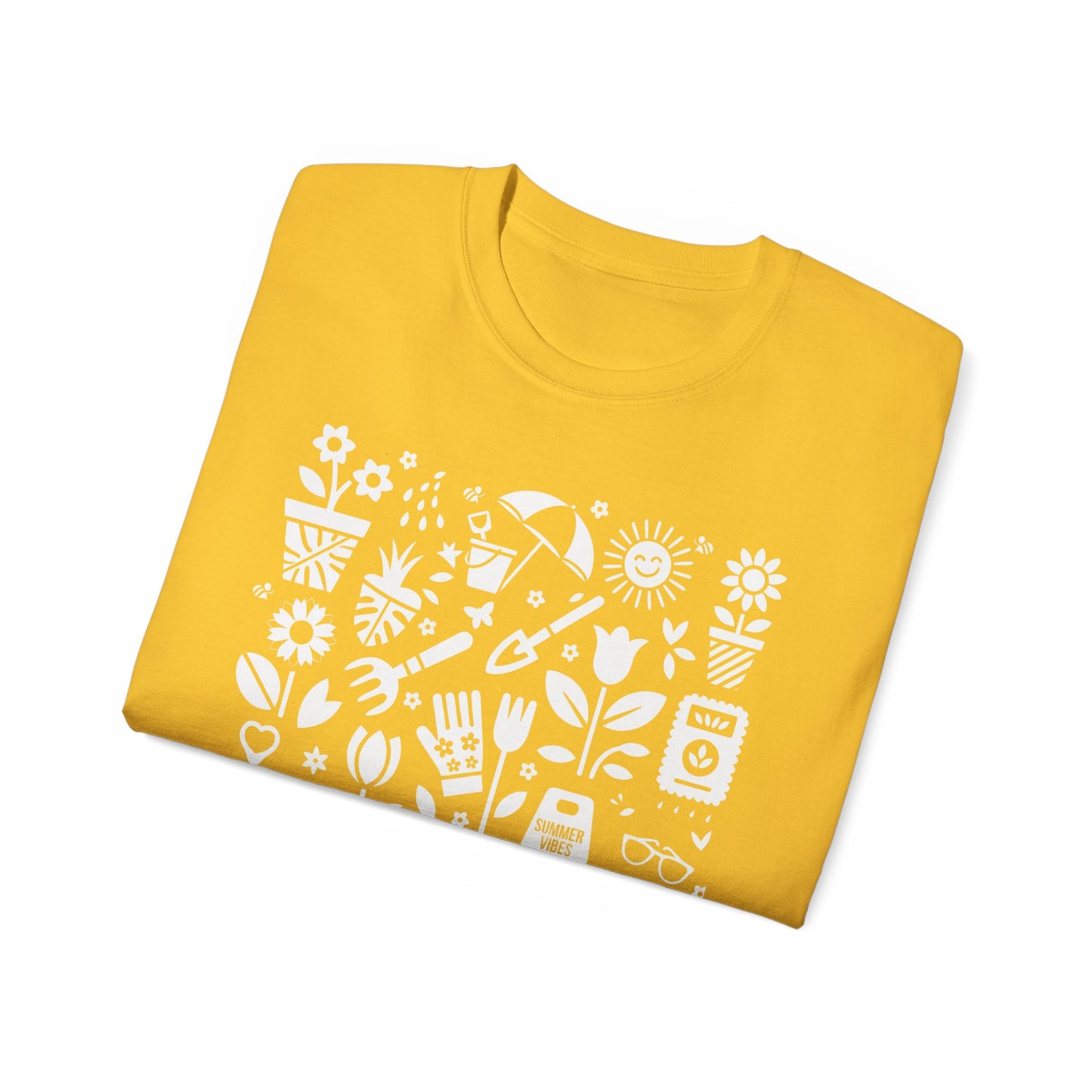 T-shirt - Summer Garden Silhouette Icon Art