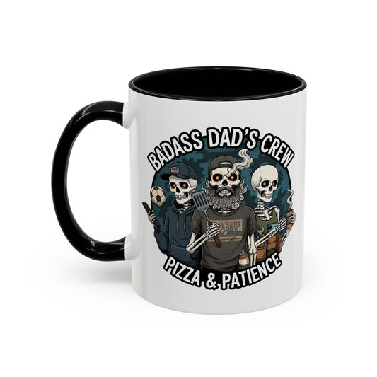 Coloured inside mug - 2026 Father’s Day Skeleton Art
