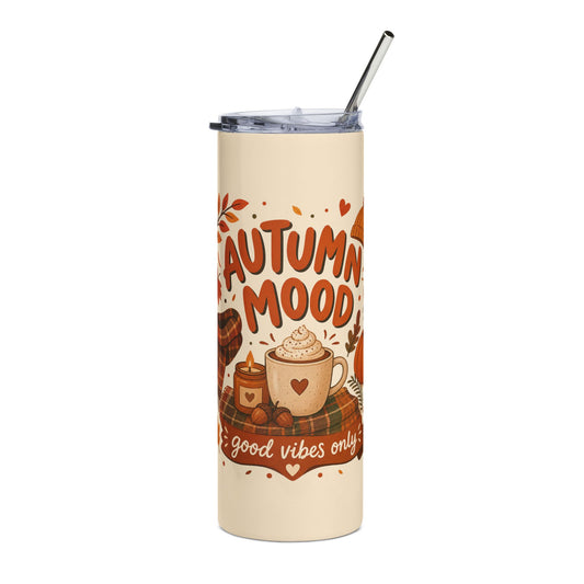 Cute Autumn Aesthetic tumbler Design for Fall Lovers and Cozy Season
