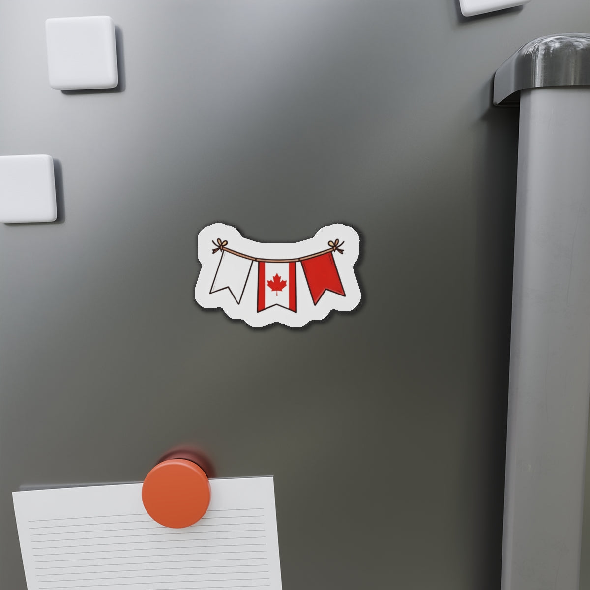 Diecut magnet - Canada festive flag