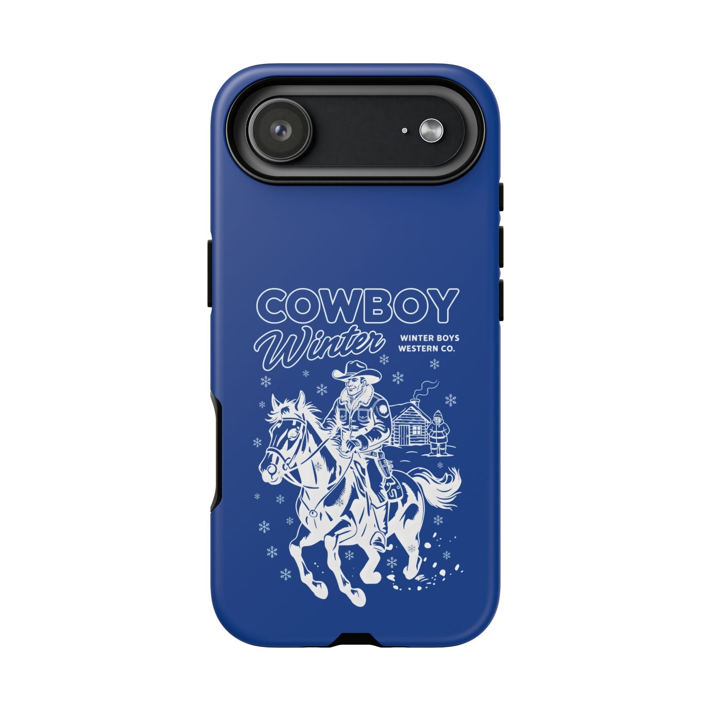 Though phone case - cowboy's Winter authentic