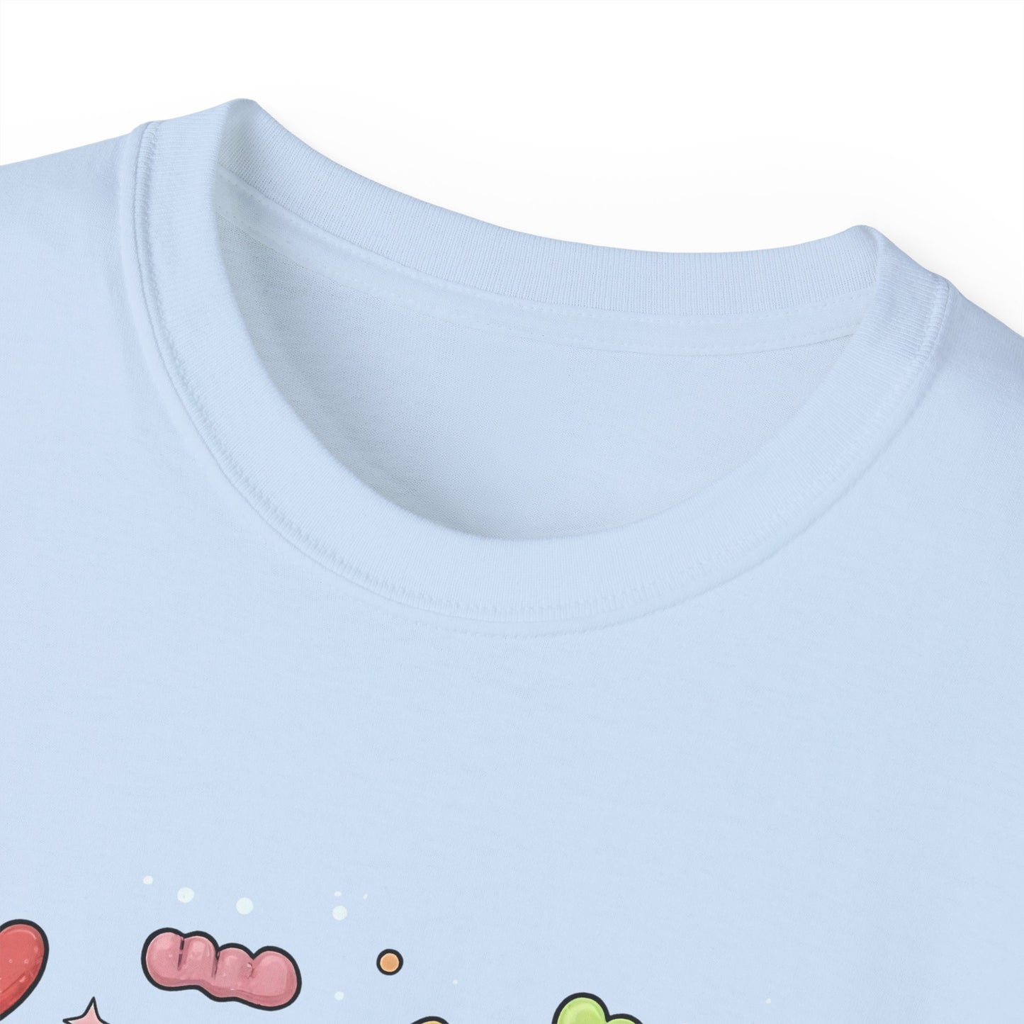 T-shirt - Whimsical Dice and Gummy Bears