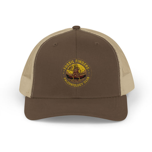 Hat - Vintage Fossil Finders Dinosaur Badge