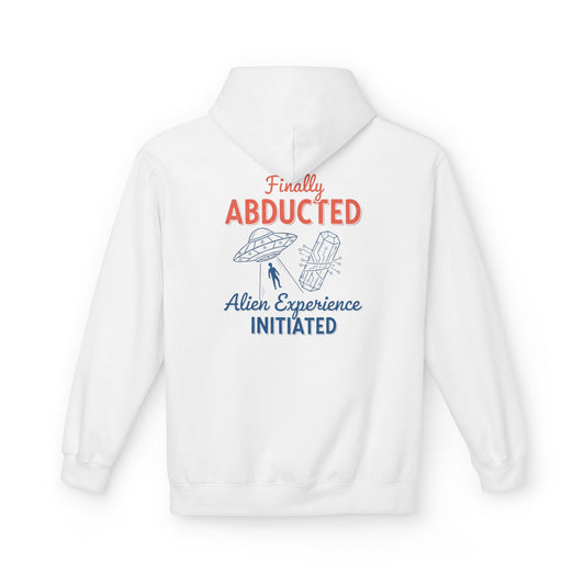 Hoodie - Vintage Humorous Alien Abduction Art