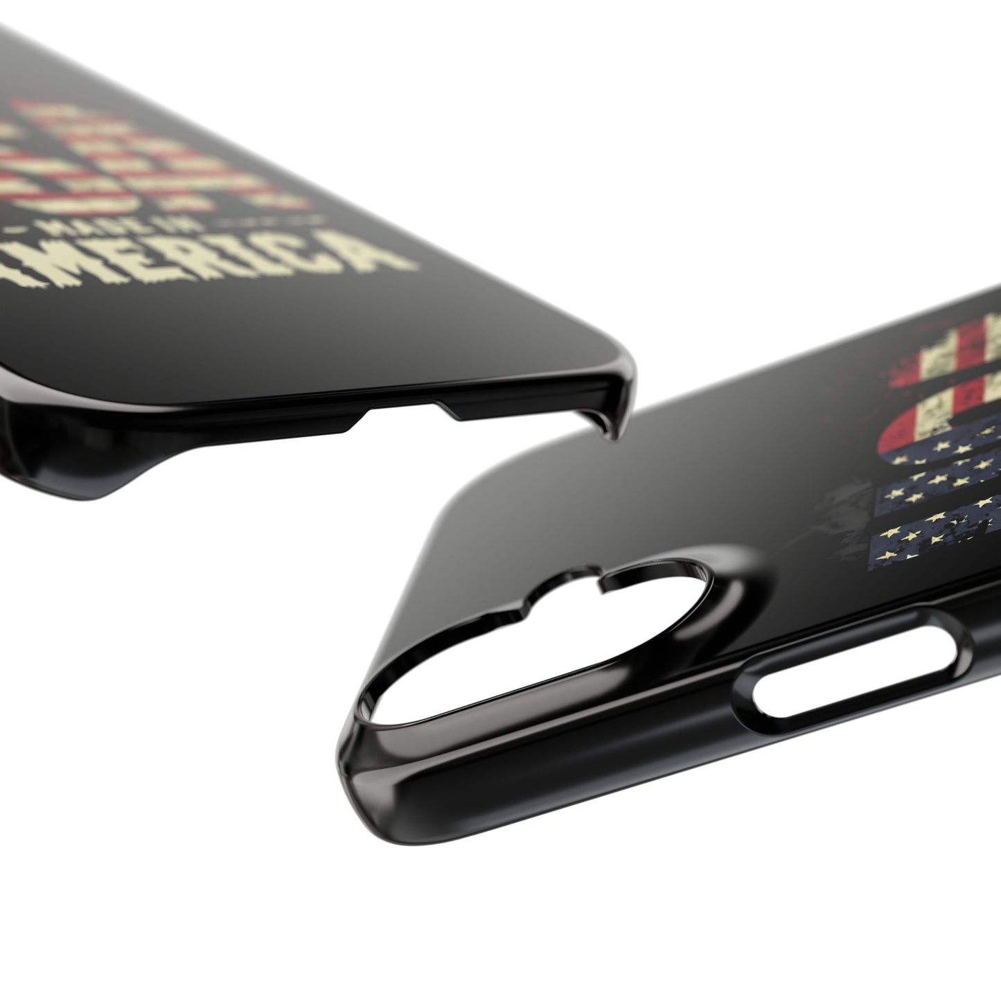 Iphone slim case - vintage made in USA