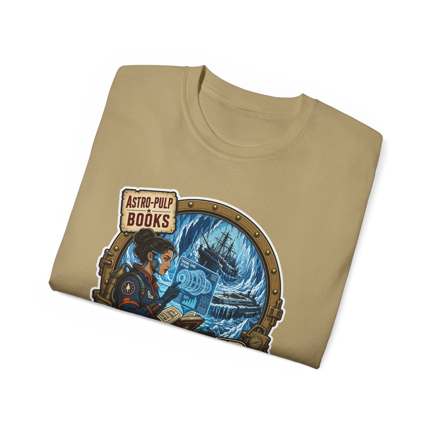 How to style a dark academia and retro futurism sticker collection - t-shirt