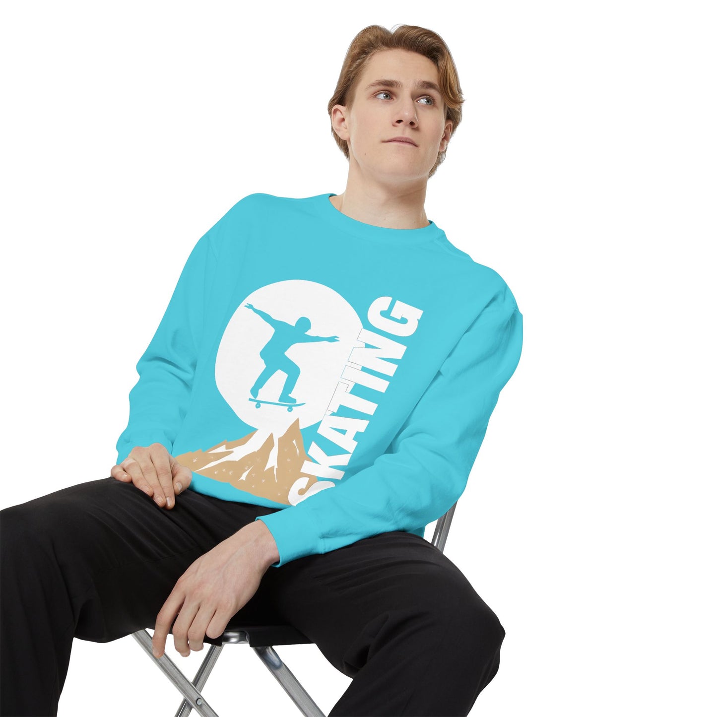 Sweatshirt - The winter full moon skater