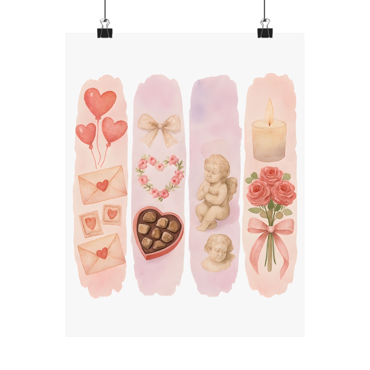 Poster - valentine collage aesthetic