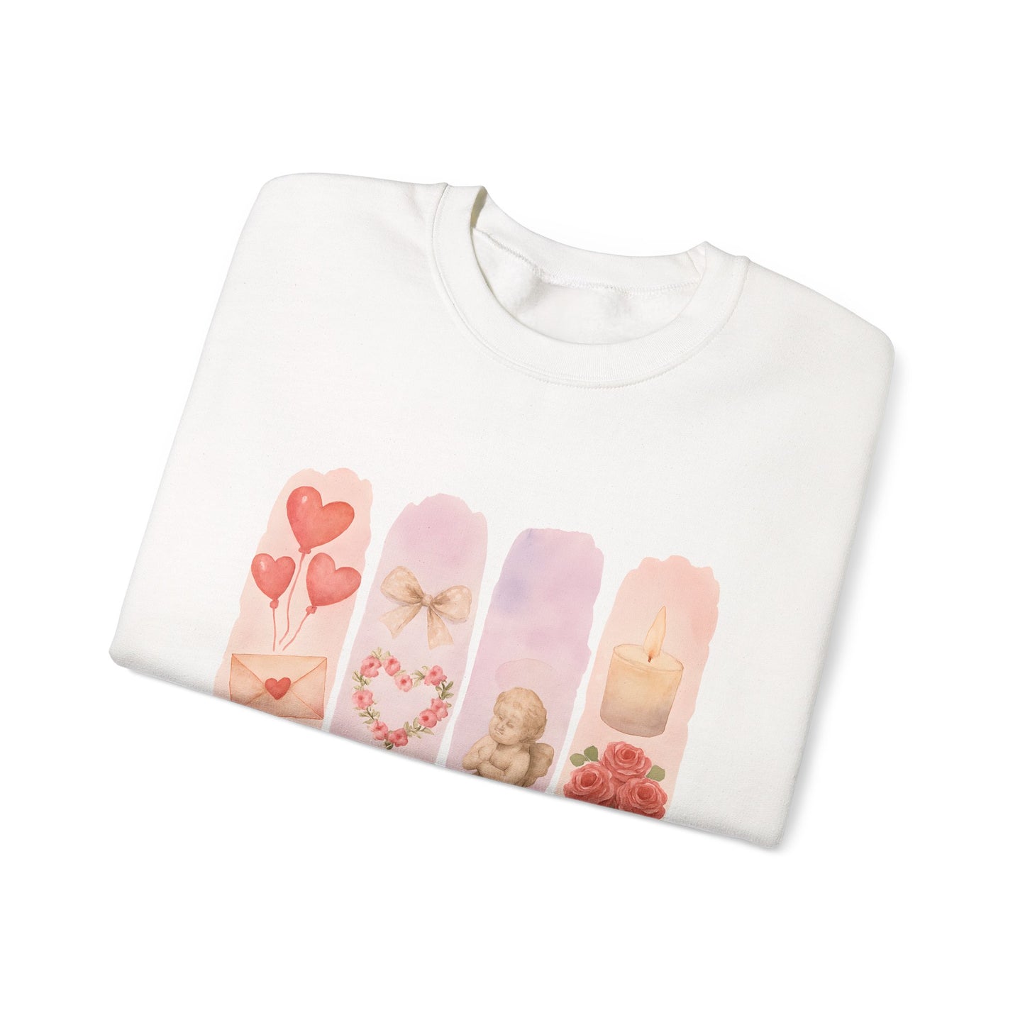 Sweatshirt - valentine collage aesthetic