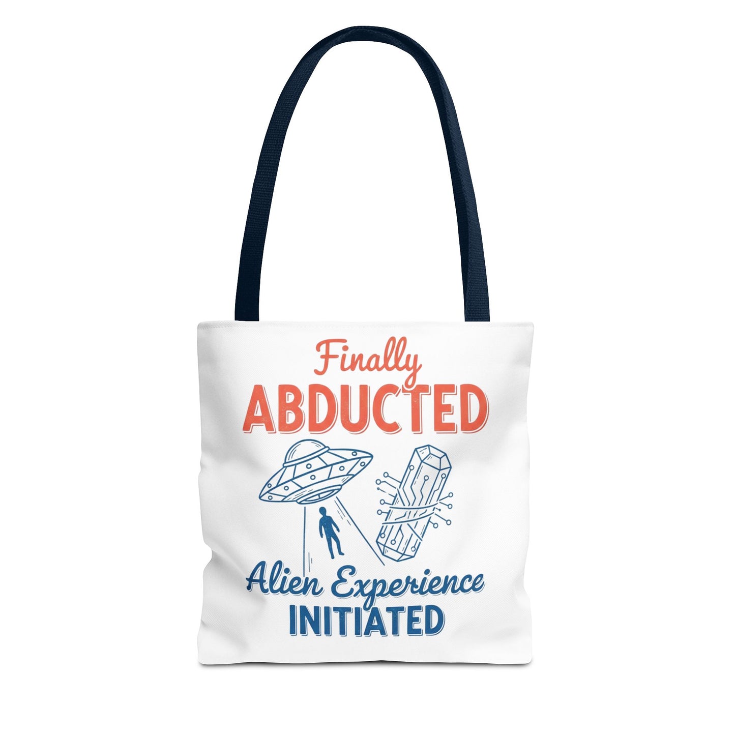 Tote bag - Vintage Humorous Alien Abduction Art