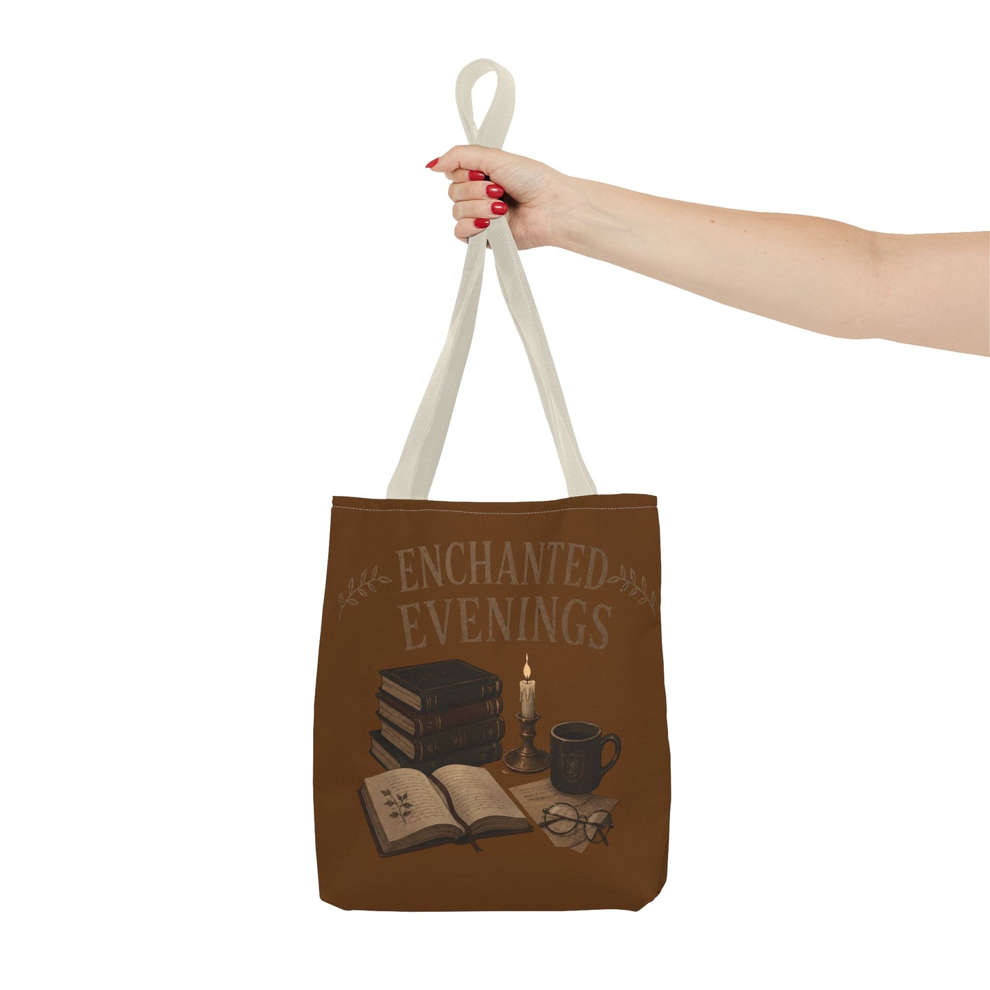 the Best tote bag Gift for a Dark Academia Book Lover-Enchanted Evenings Edition