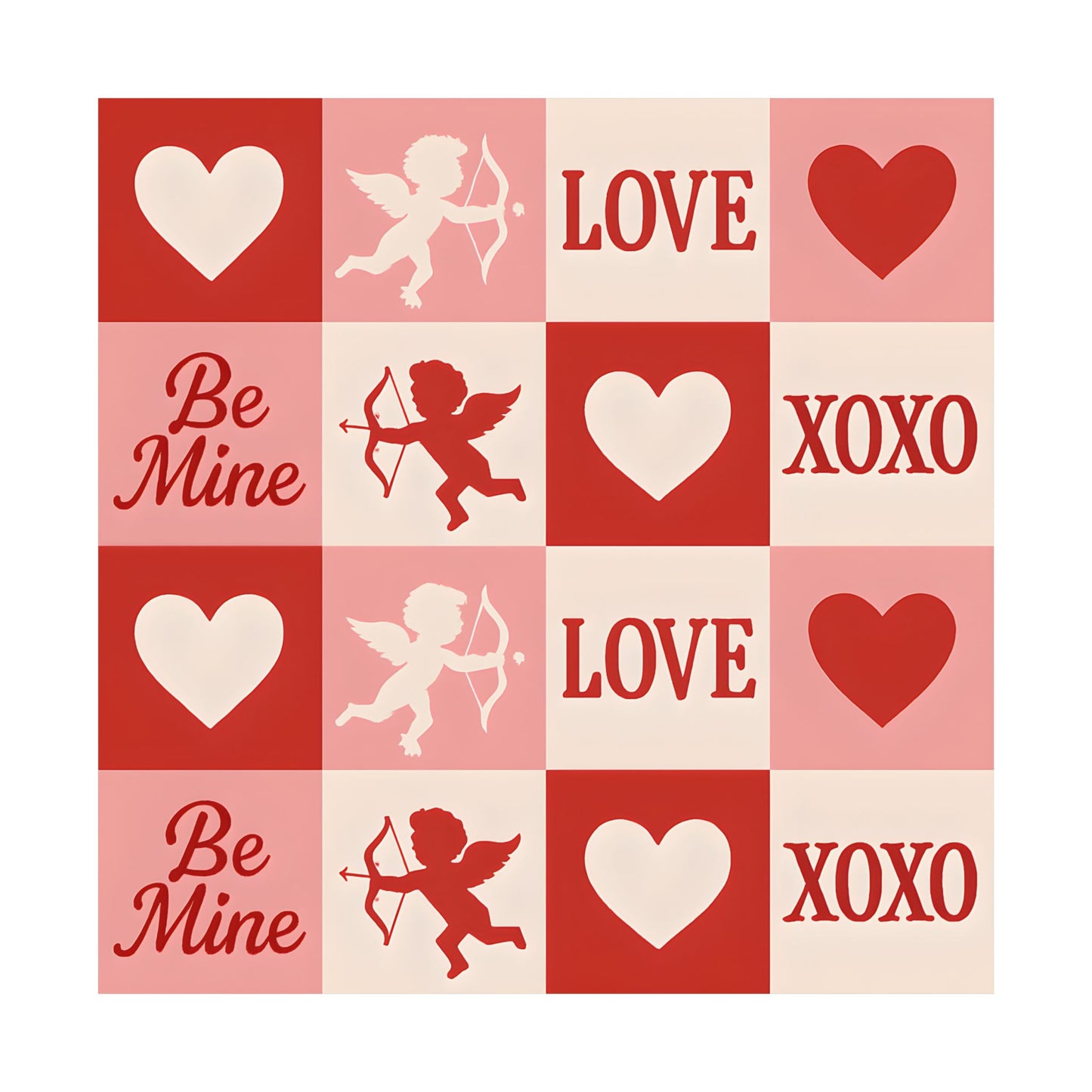 Poster - cupid's love pattern