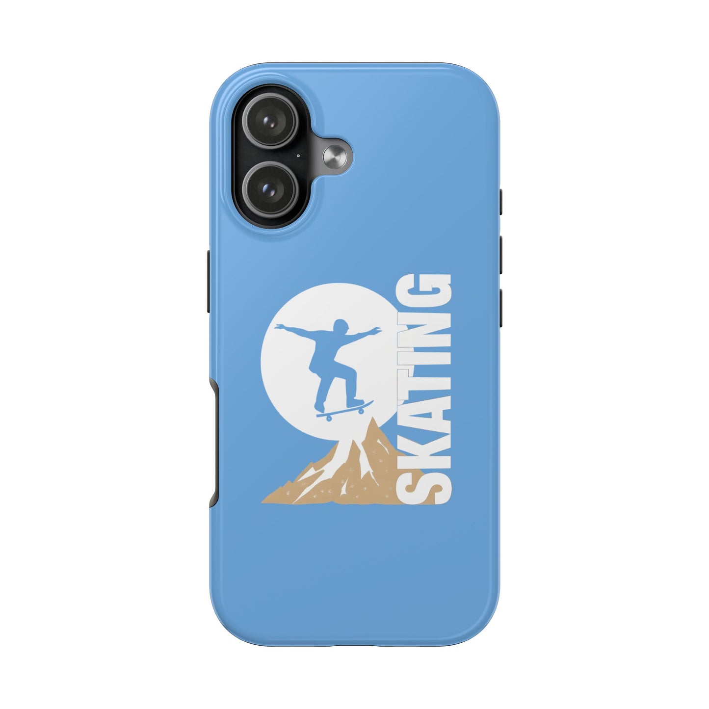 Tough phone case - the winter full moon skater