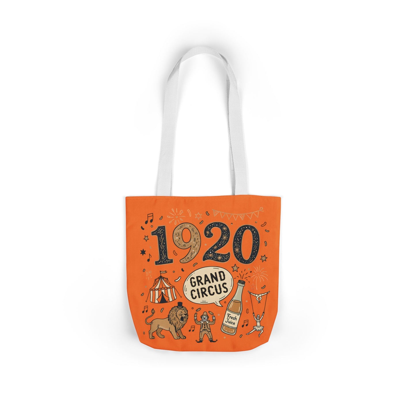 Tote Bag - Vintage 1920 Grand Circus Illustration