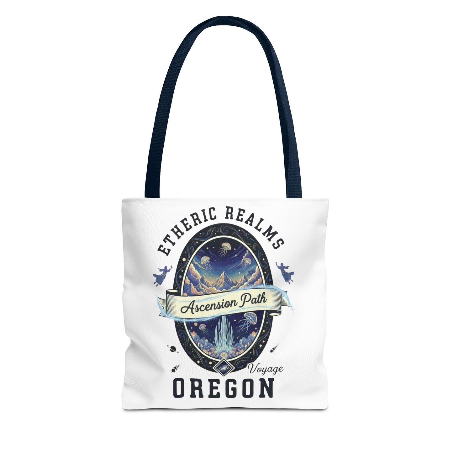 Tote bag - Celestial Oregon Vintage Travel Badge