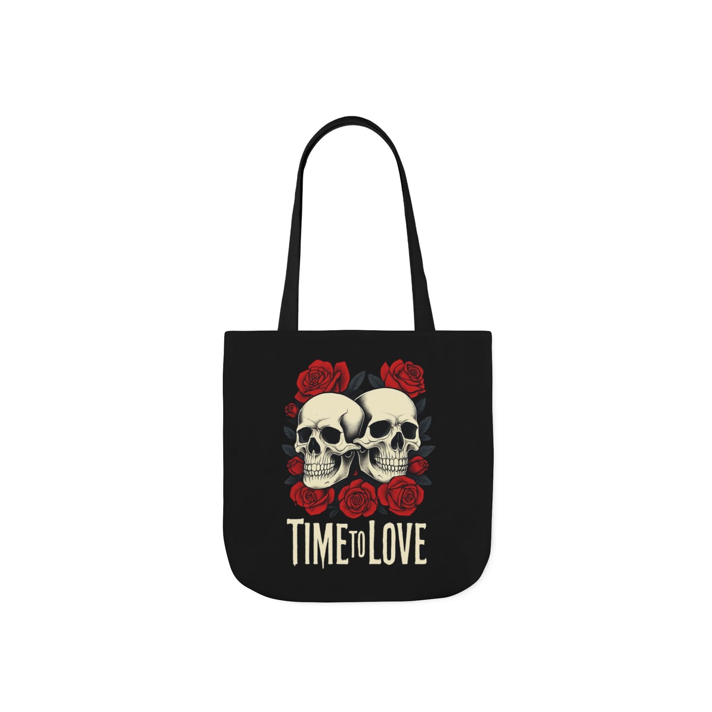 Tote Bag — gothic skull love couples