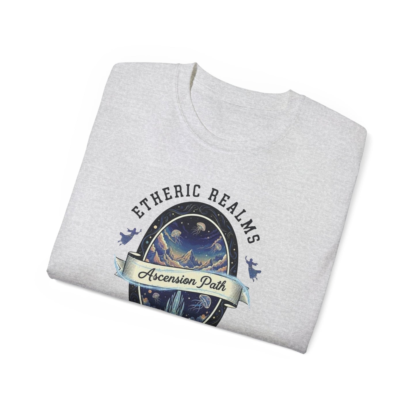 T-shirt - Celestial Oregon Vintage Travel Badge