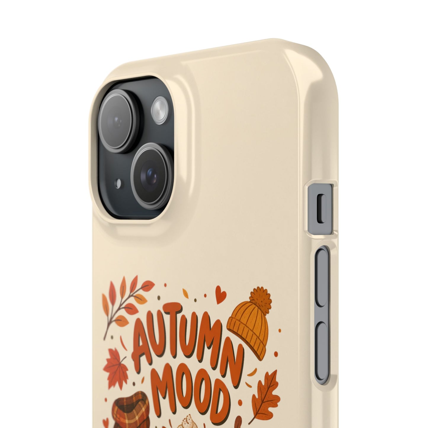 Cute Autumn Aesthetic iphone 16 slim case Design for Fall Lovers and Cozy Season