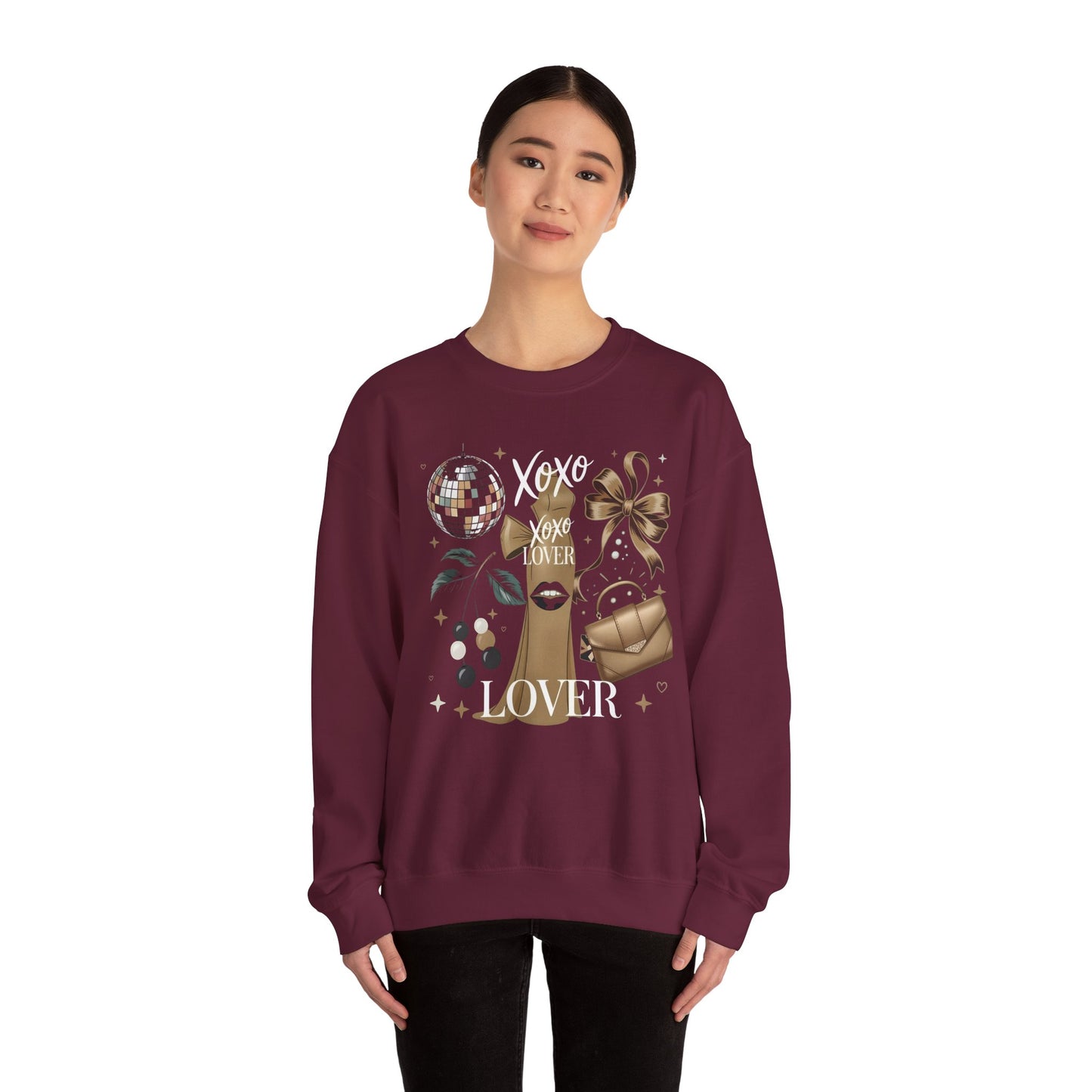 Sweatshirt - Chic opera Fashion Lover Illustration