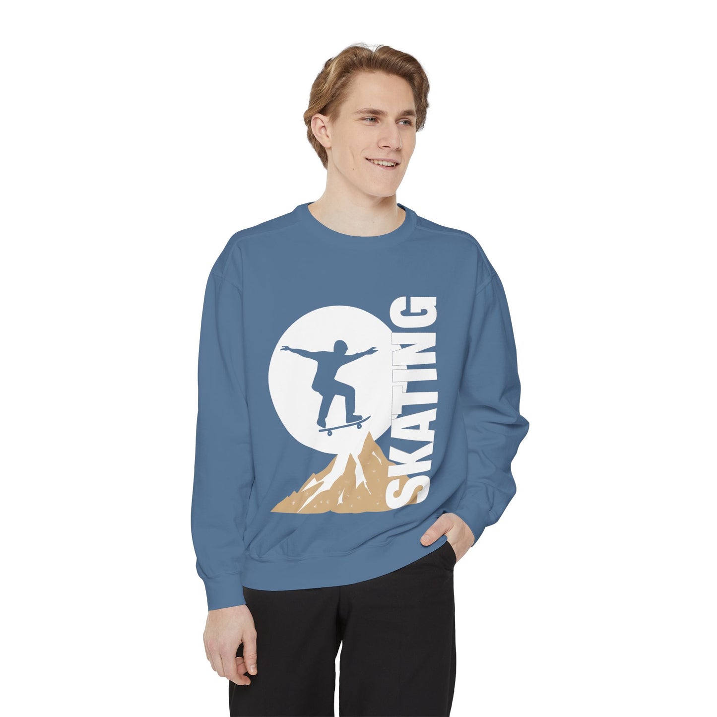 Sweatshirt - The winter full moon skater