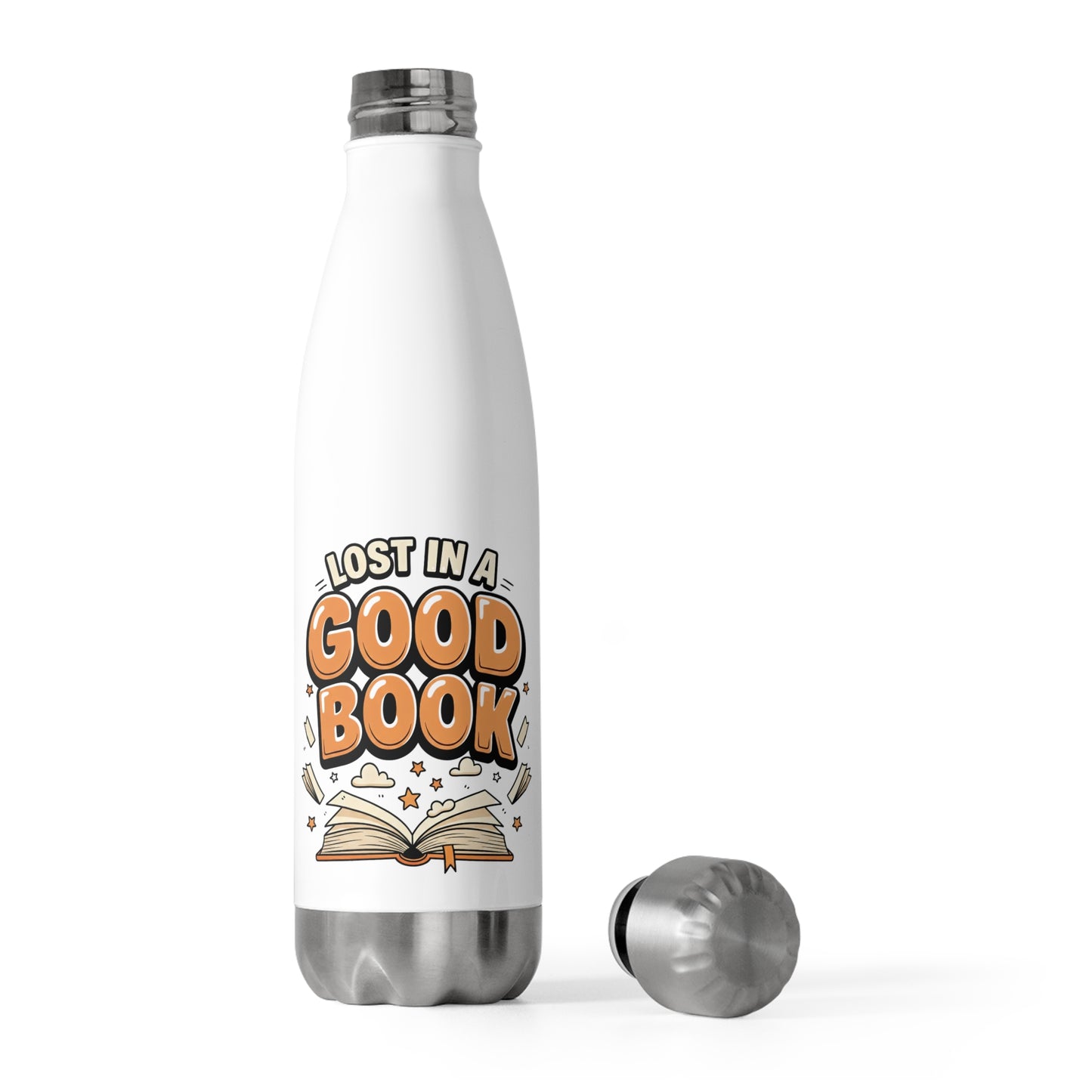 Insulated bottle - Lost In A Good Book