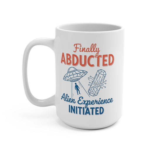 Coffee mug - Vintage Humorous Alien Abduction Art