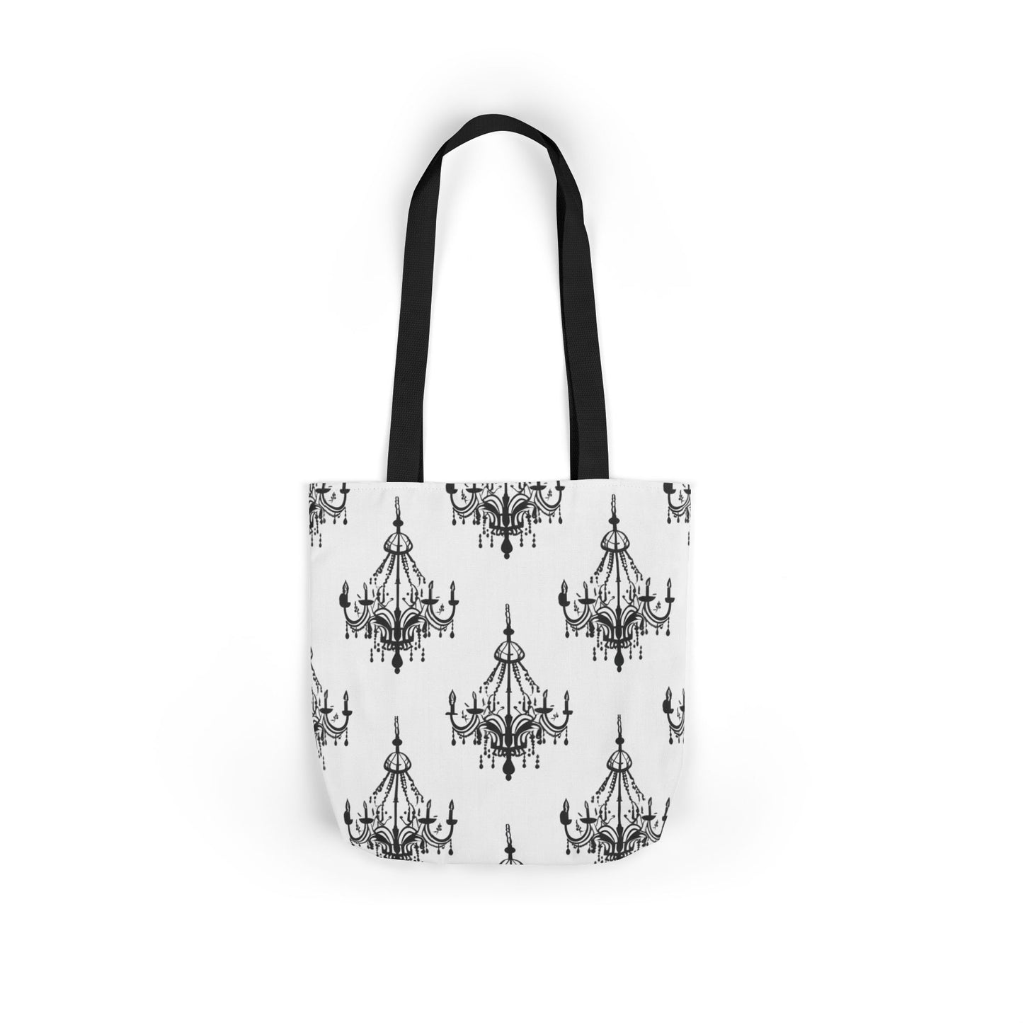 Tote bag - gothic chandeliers pattern